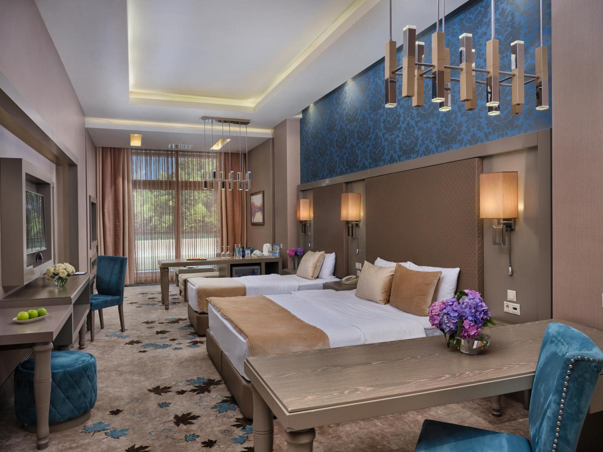 Qafqaz Tufandag Mountain Resort Hotel Gabala Esterno foto